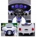 12V Kids Ride On Police Motorcycle Tricycle Motorbike with Siren Lights, Walkie Talkie